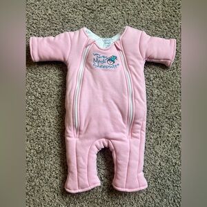 Pink Baby Merlin’s Sleep Suit